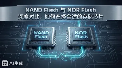 NAND Flash 与 NOR Flash 深度对比:如何选择合适的存储芯片